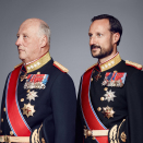 His Majesty The King and His Royal Highness The Crown Prince. Photo: Jørgen Gomnæs, the Royal Court.